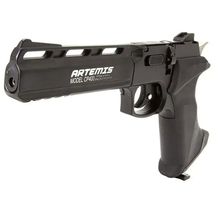 Artemis - CP400 Co2 Drevet Luftpistol - 4.5mm - Svart - Game-On.no