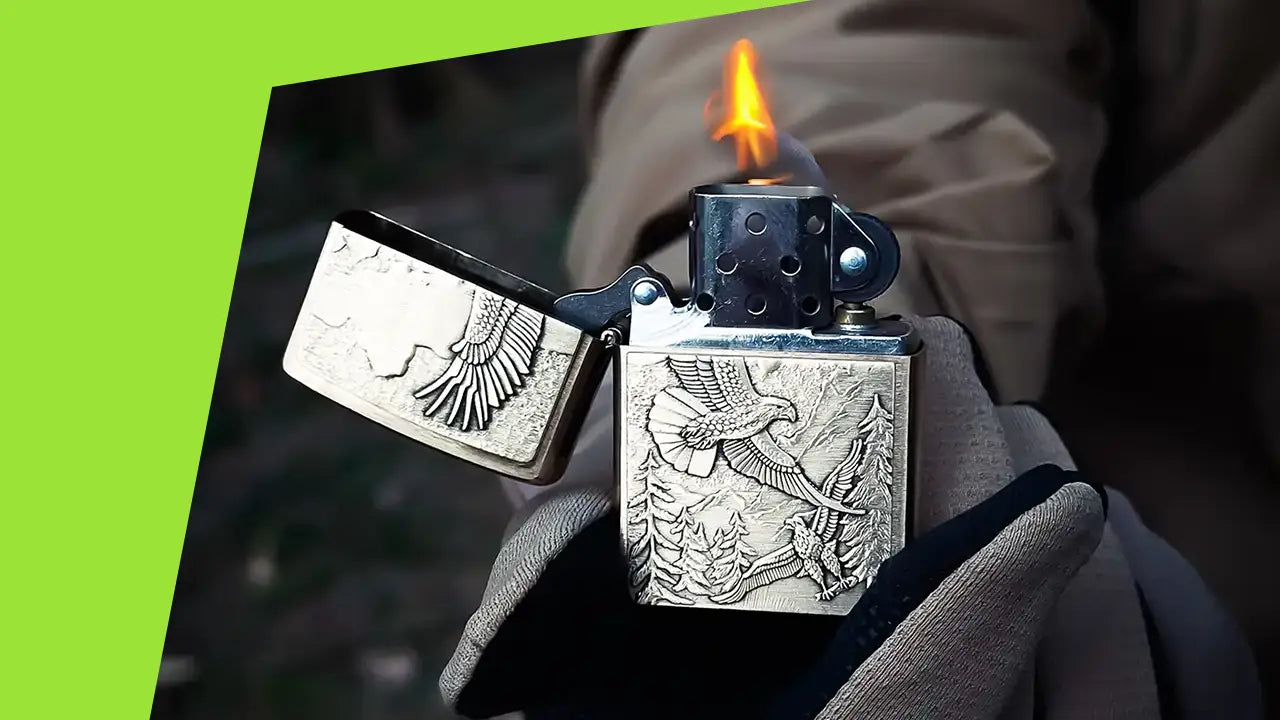 Zippo Lightere: En Klassiker for Friluftsentusiaster – Tilgjengelig hos Game-On! - Game-On.no