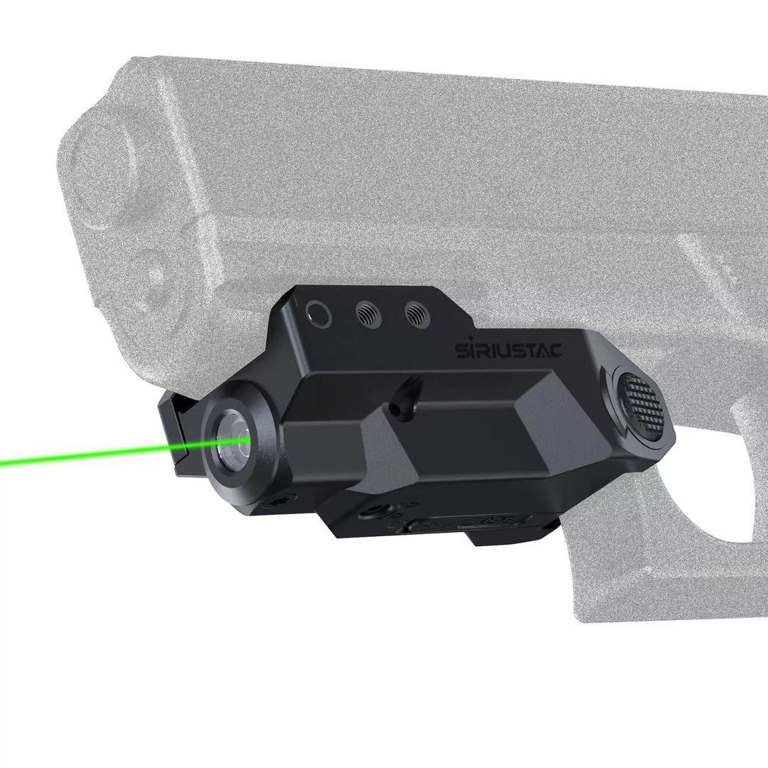 Micro Green Laser för vapen - 21mm <tc>Rail</tc> - Uppladdningsbar