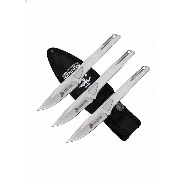 MTech - USMC Kastekniv Sett - 3 stk med Slire