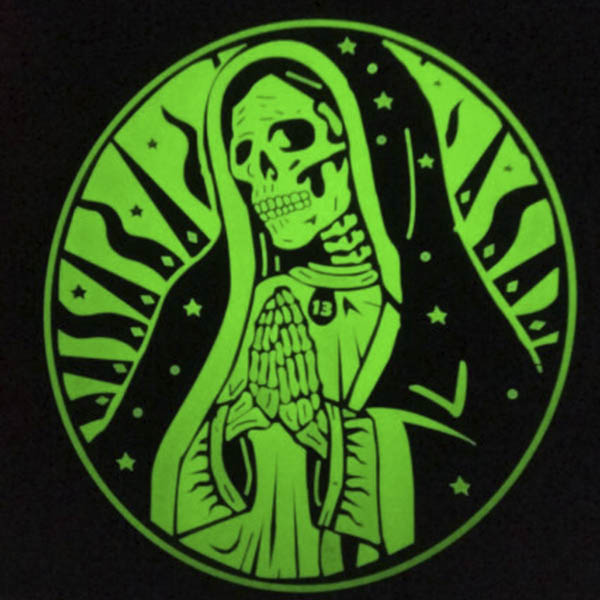Patch - Santa Muerte Gummi - Lysande