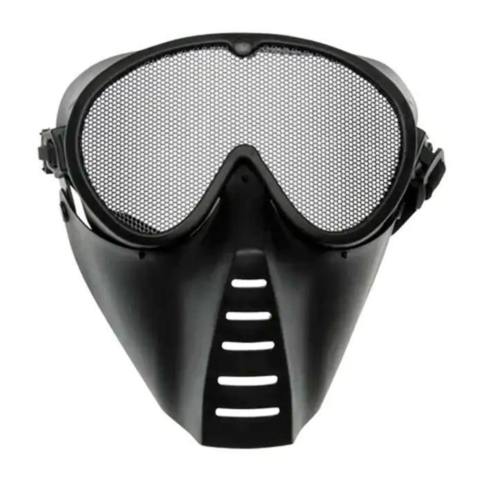 Mask med Gitter-Grid - Svart
