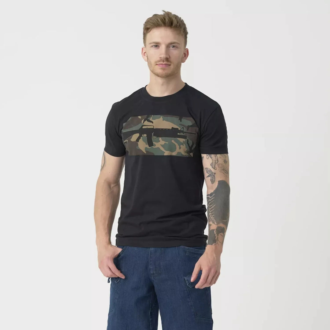 16/203 Combo T-Skjorte - M16 med Granatkaster - Game-On.no