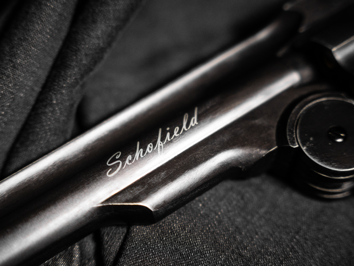 Schofield No.3 Revolver - 4,5 mm Pellets - Aging Black