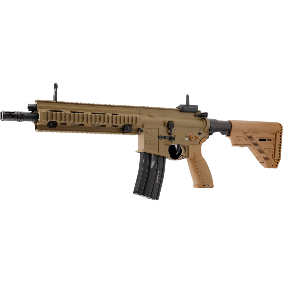 HK416 A5 Sportline Softgun Gevär - TAN - <tc>AEG</tc>