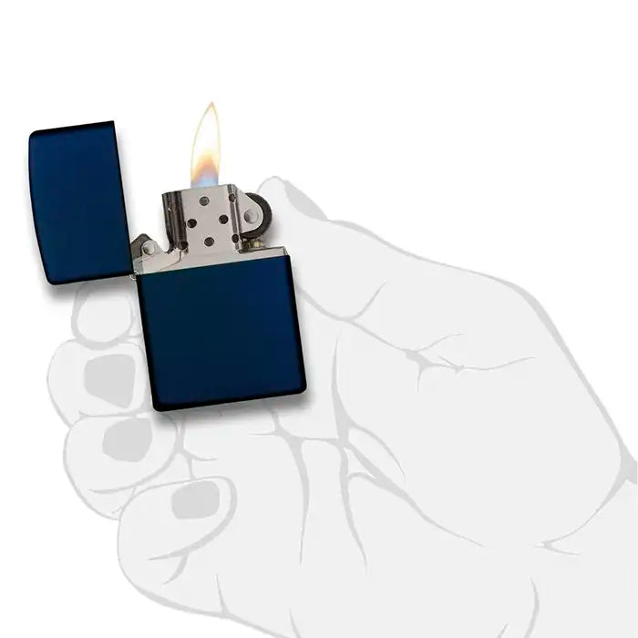 Zippo tändare - marinblå (marinblå matt)