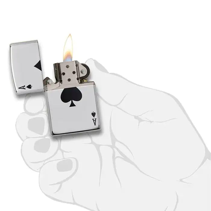 Zippo Lighter - Spader ess Design