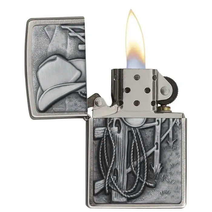 Zippo Lighter - Cowboy 3D-motiv