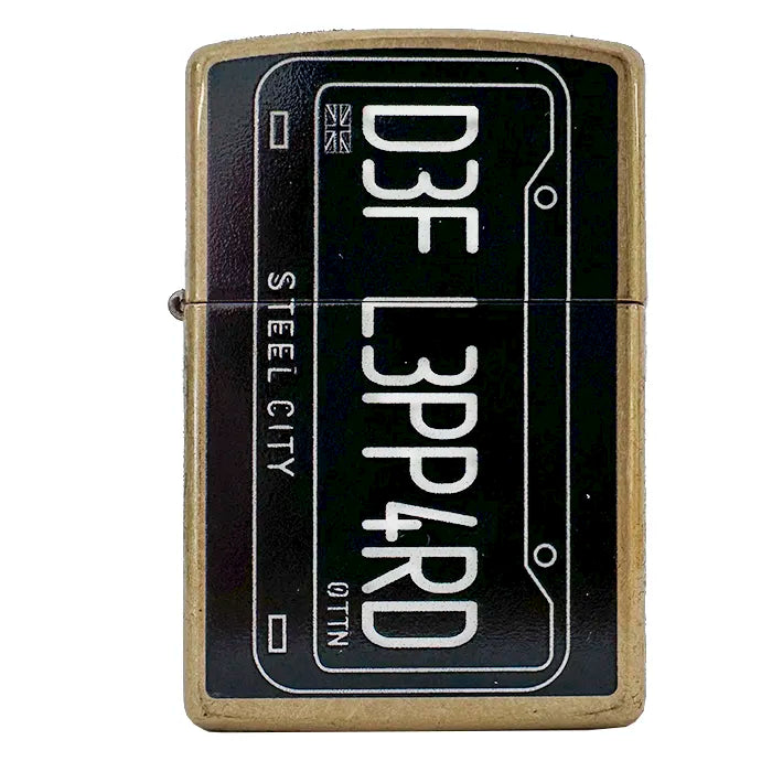 Zippo – Def Leppard «Steel City» – Street Brass Lighter