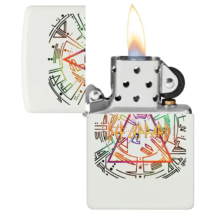 Zippo - Def Leppard "Hysteria" Motiv - Glow in the Dark Lighter