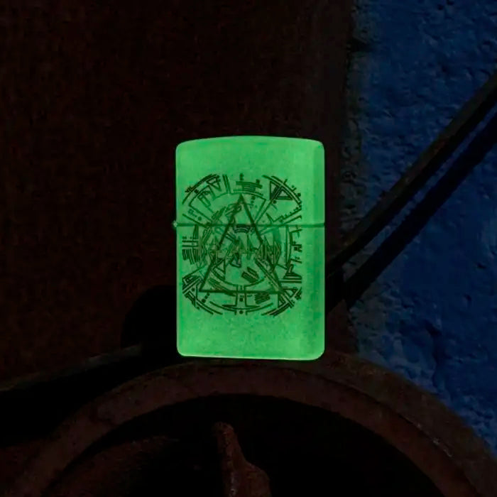 Zippo - Def Leppard "Hysteria" Motiv - Glow in the Dark Lighter