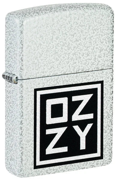 Zippo - Ozzy Osbourne "Ozzy Logo" - Glacier Finish Lighter