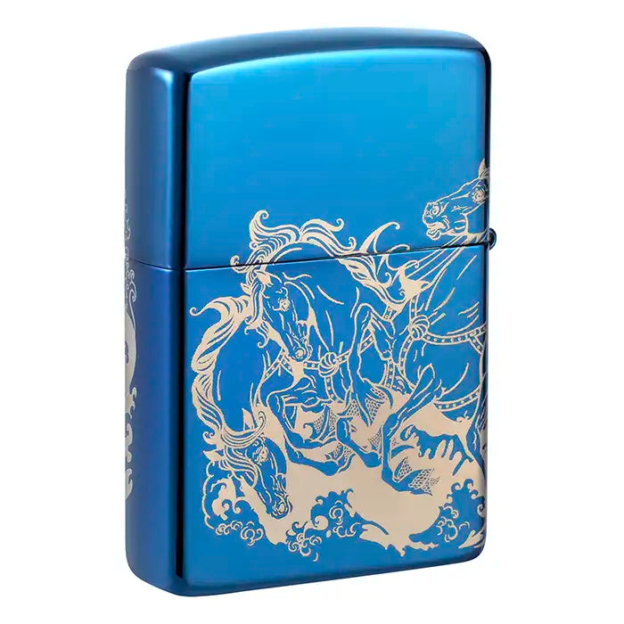 Zippo tändare - Poseidon Atlantis Design