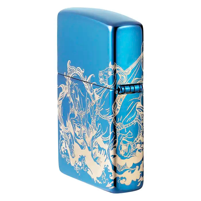 Zippo tändare - Poseidon Atlantis Design