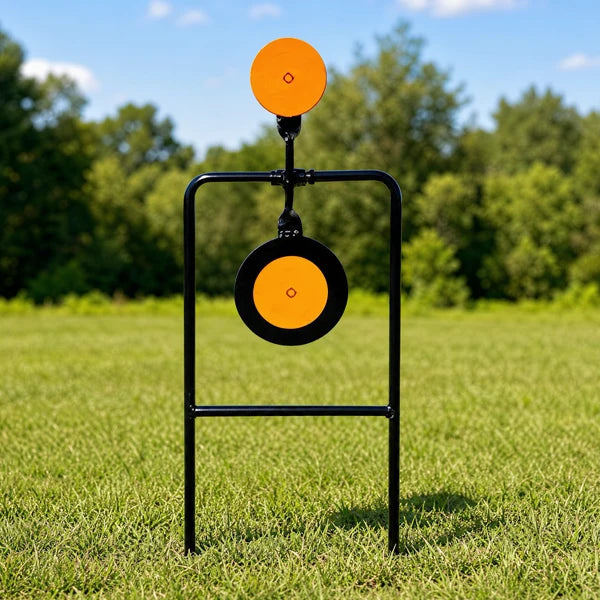 Kraftfull blinkning med snurrande målskivor - 45 ACP