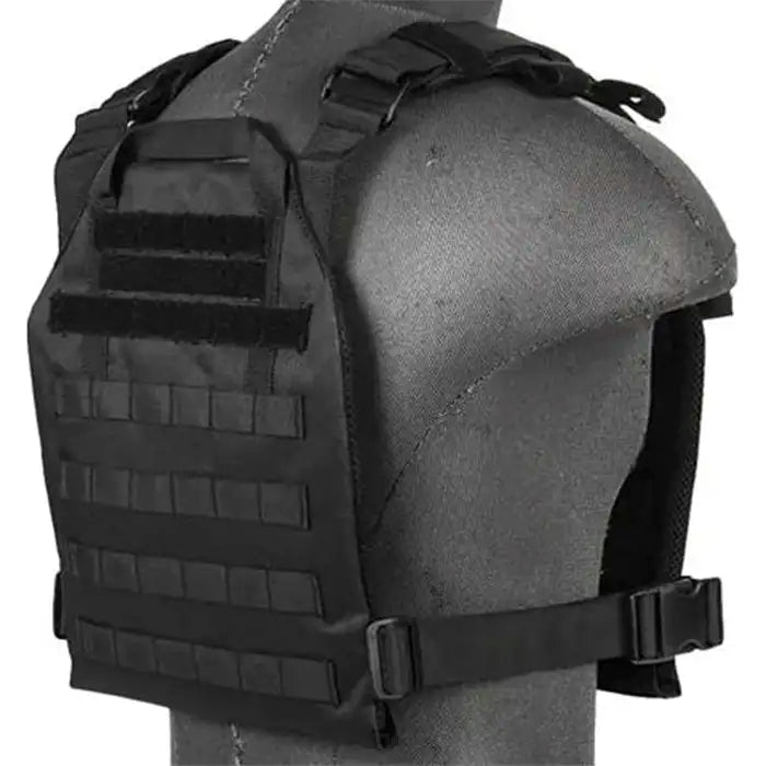LT - Lättvikts MOLLE Plattbärare 1000D - Svart