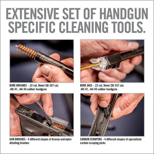 Real Avid - Master Handgun Maintenance Station - Matta och rengöringssats