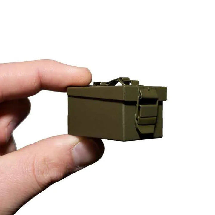 Mini Metal Ammunition Box - Grön