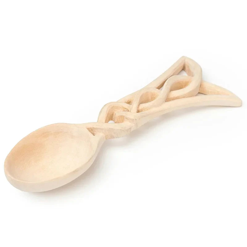 Celtic Spoon - Ämne av Lind - för träsnideri