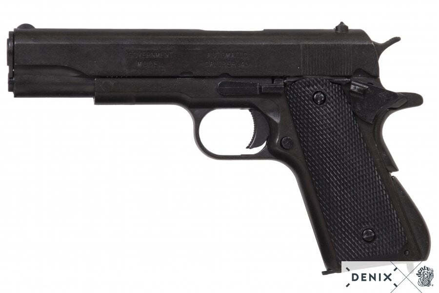 Denix - M1911 A1 .45 Replika - Klassisk Amerikansk Tjenestepistol