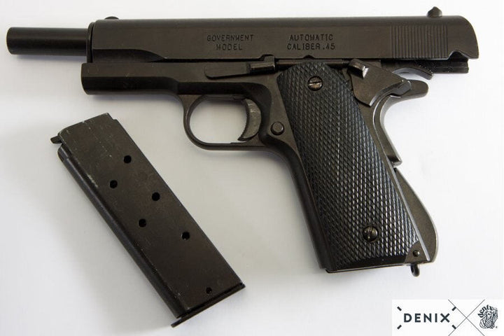 Denix - M1911 A1 .45 Replika - Klassisk Amerikansk Tjenestepistol