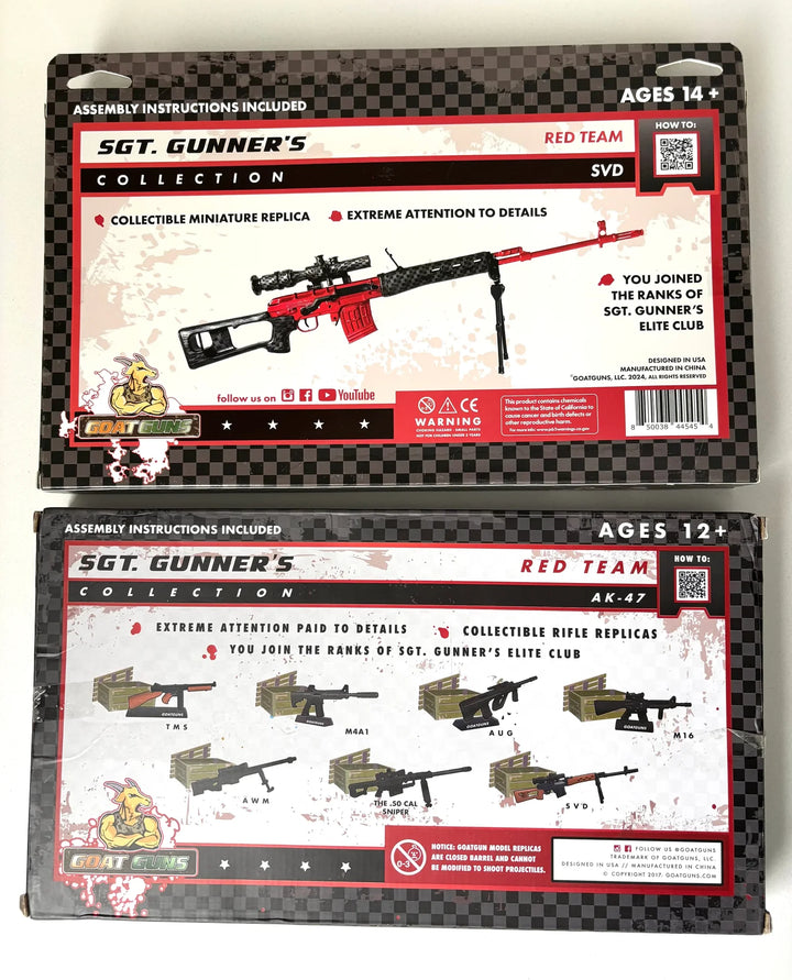 Goatguns - Mini Dragunov SVD "Red Team" Limited Edition  - Replika Modell