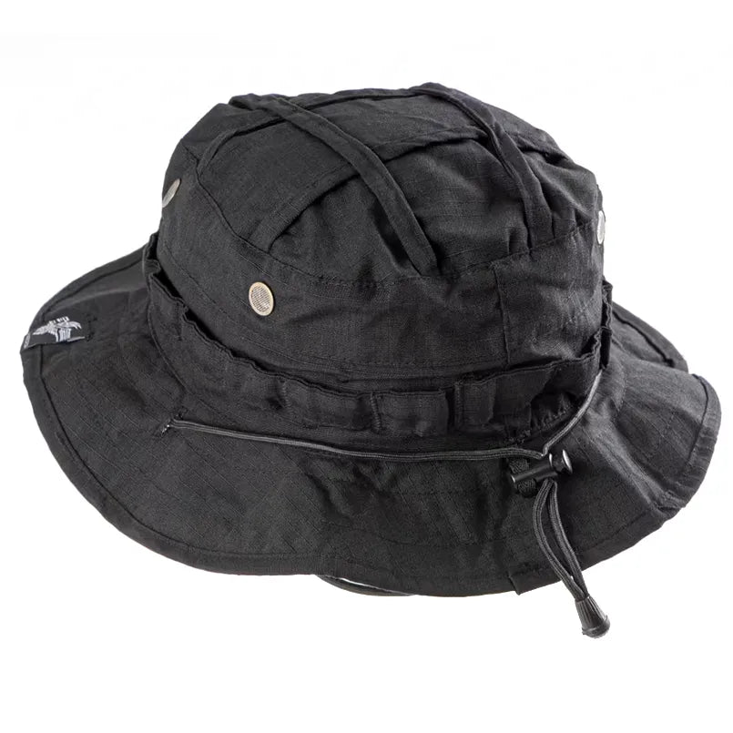Invader Gear Patrol Hat Mod2 - Jungle Hat Black