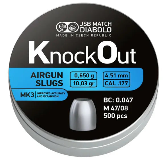 KnockOut Slugs MK Serie - 4.5mm - 500stk