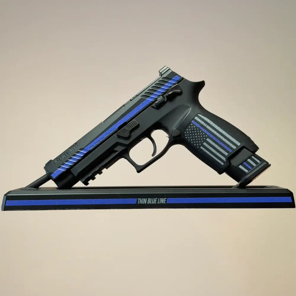 Goatguns - Mini Sig Sauer M17 Pistol - Thin Blue Line - Replika Modell