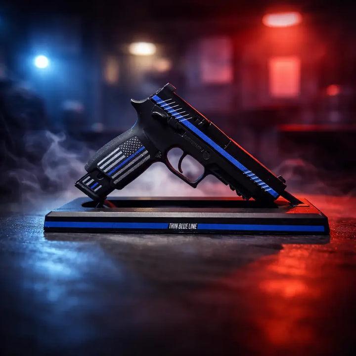 Goatguns - Mini Sig Sauer M17 Pistol - Thin Blue Line - Replika Modell