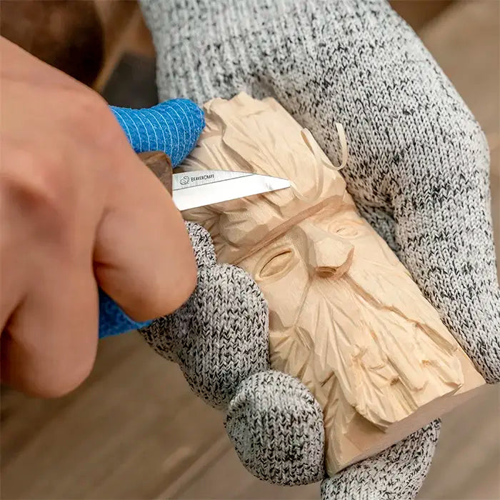 Deluxe Wood Carving Knife Set - Läderfodral