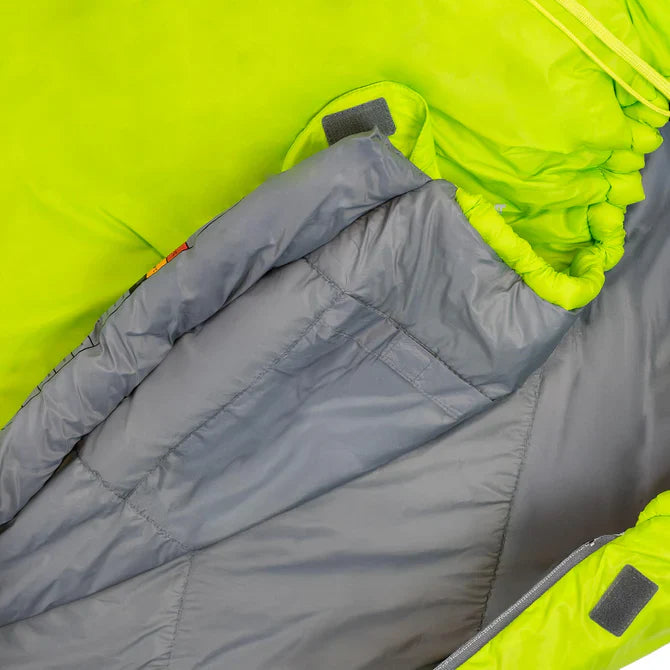 ZETA 50 Sovsäck Limegrön – Ultralätt för sommartur