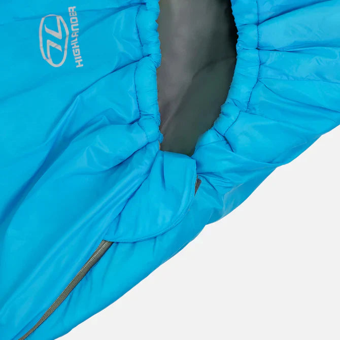 Highlander Zeta 150 Sovsäck Sky Blue – Ultralätt sommarsovsäck
