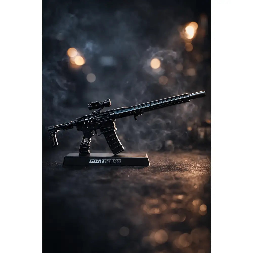 Goatguns - Mini AR15 Skelett "Necromancer" Gevär - Replikmodell