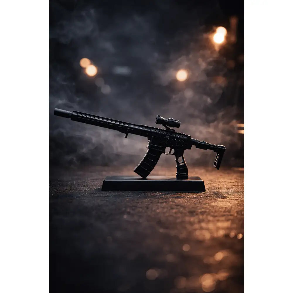 Goatguns - Mini AR15 Skelett "Necromancer" Gevär - Replikmodell