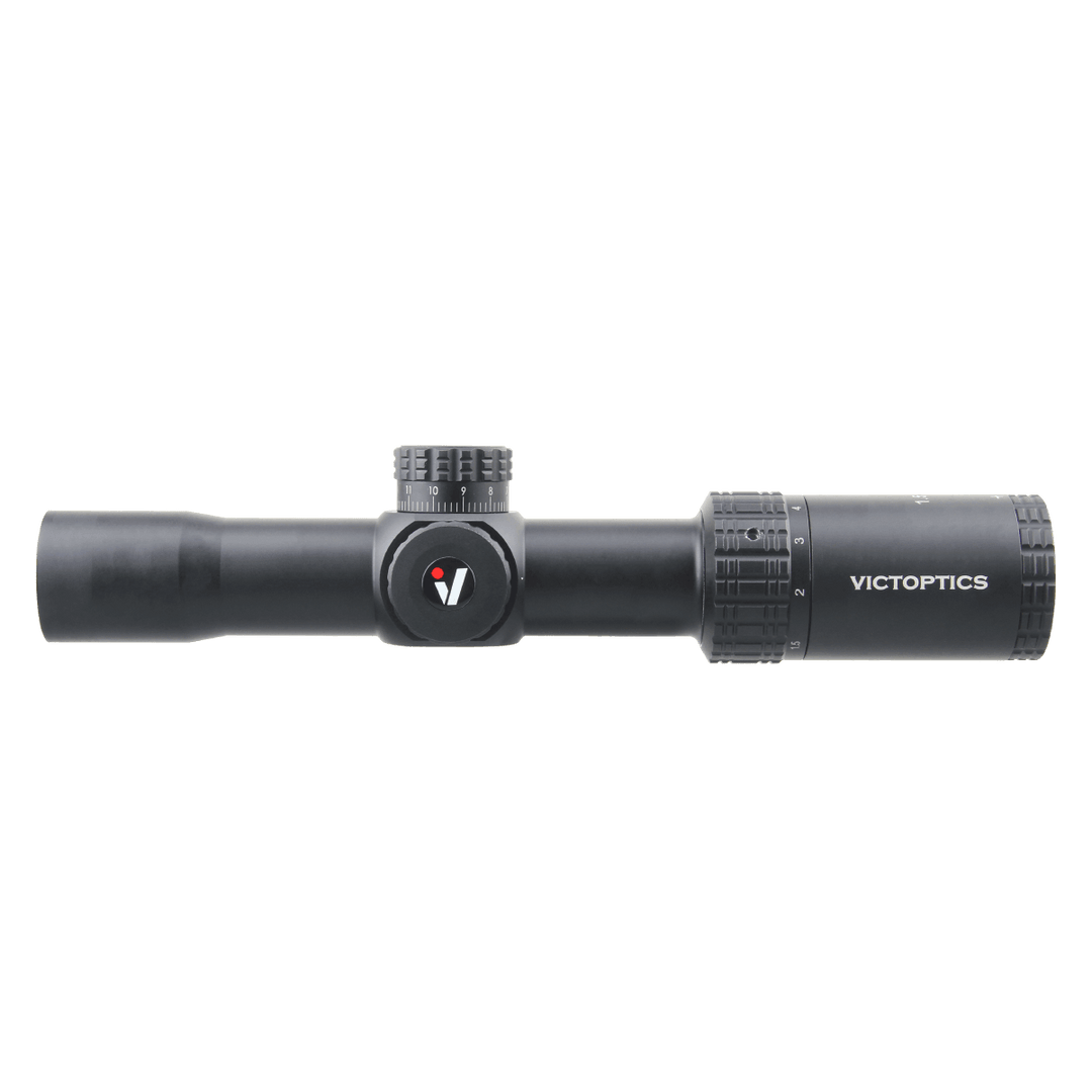 VictOptics S4 1,5-6x28 Kikkertsikte - Sort - venstre side