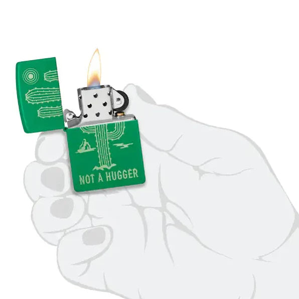 Zippo - Not a Hugger Motiv - Lättare