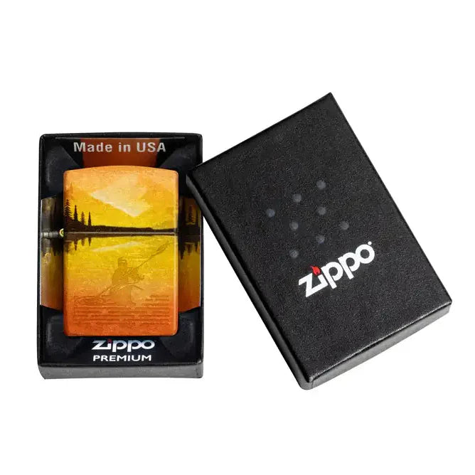 Zippo Tumbled Brass 540 Fusion kajaktändare