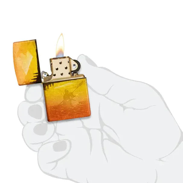 Zippo Tumbled Brass 540 Fusion kajaktändare