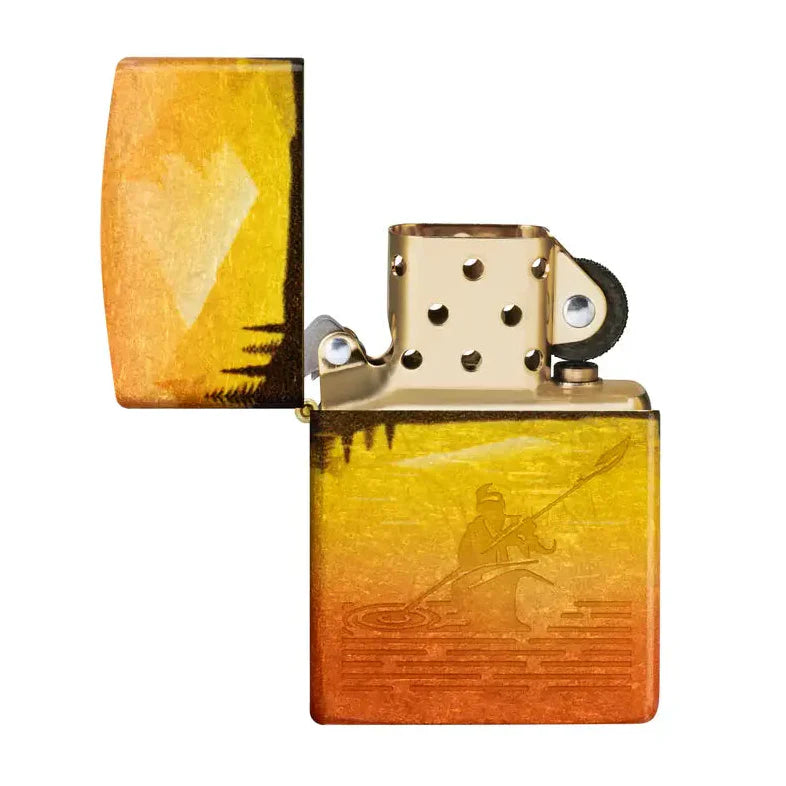 Zippo Tumbled Brass 540 Fusion kajaktändare
