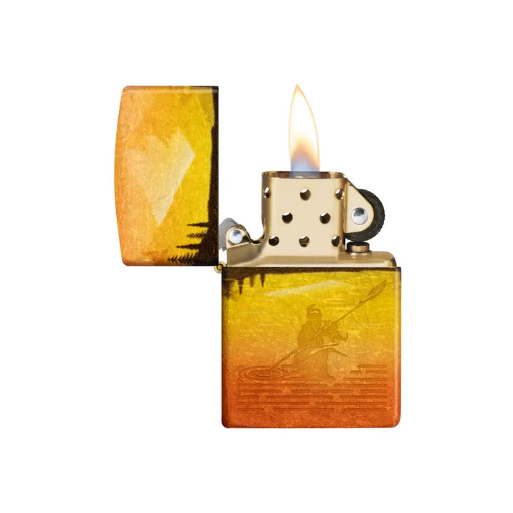 Zippo Tumbled Brass 540 Fusion kajaktändare