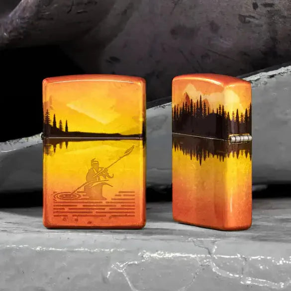 Zippo Tumbled Brass 540 Fusion kajaktändare