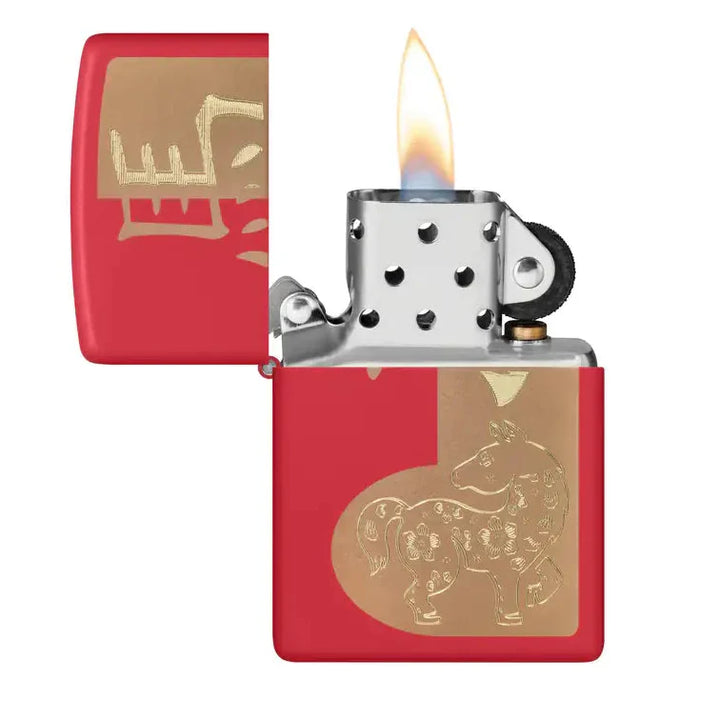 Zippo - 2026 Year of the Horse Motiv - Lighter