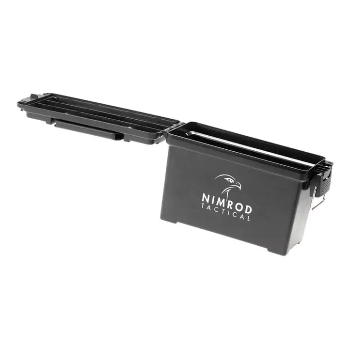 Ammo / Oppbevaringsboks med Mulighet for Låsing - Svart - Game-On.no