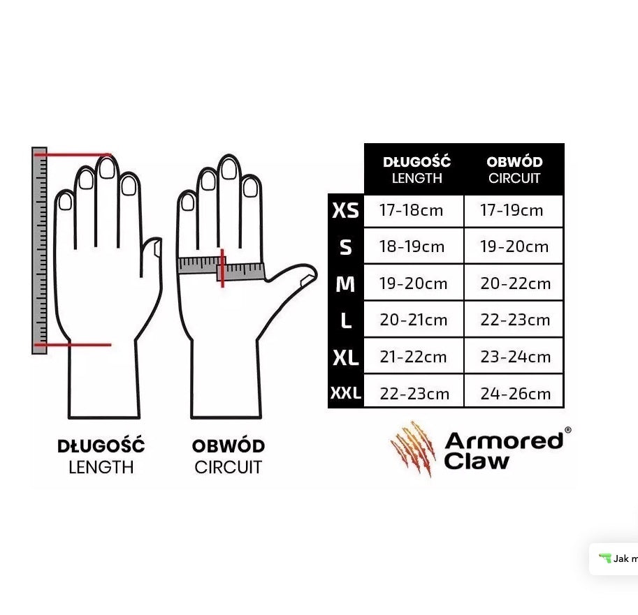 Armored Claw - CovertPro Hanske - Svart