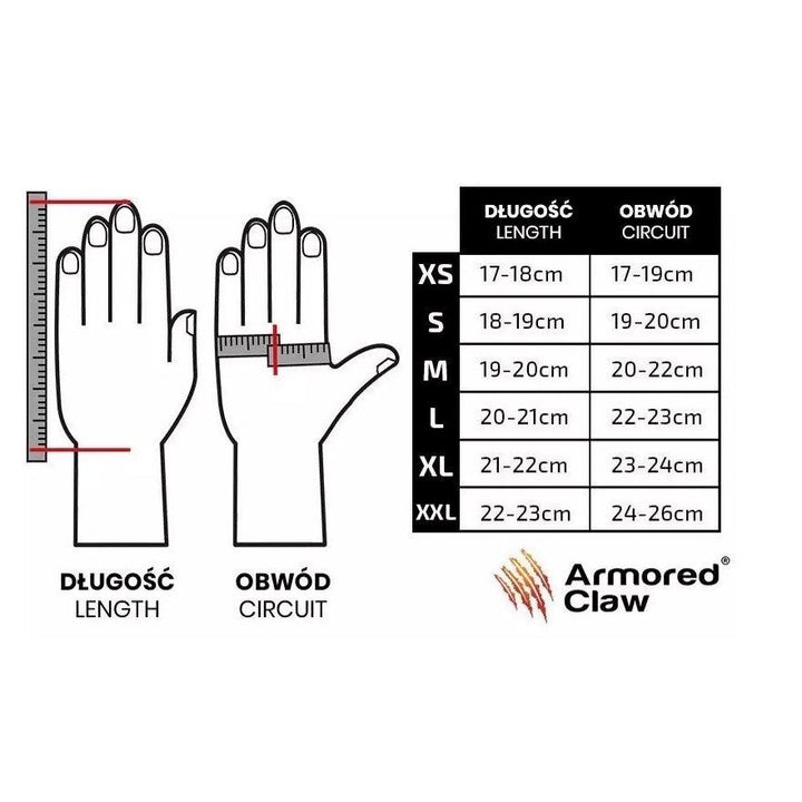 Armored Claw Shield Cut - Halvfinger Taktisk Hanske - Svart