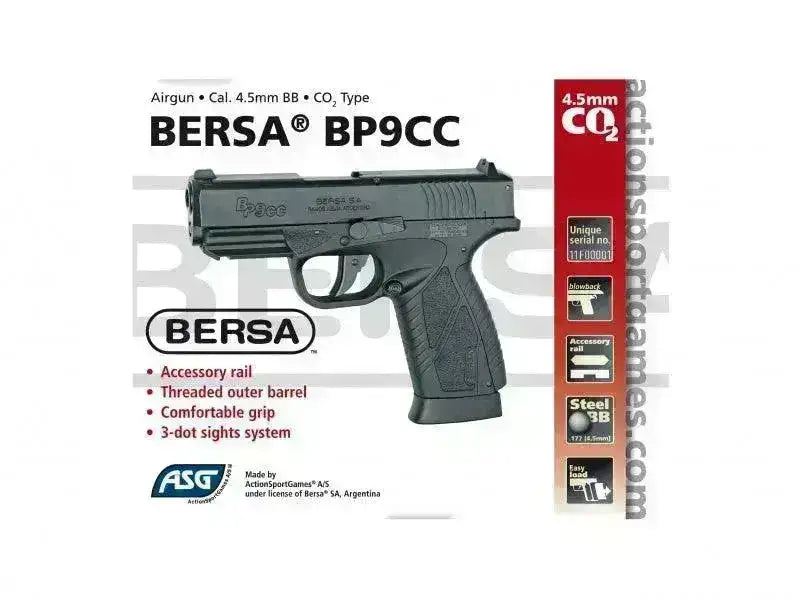 BERSA BP9CC - 4.5mm BB - Blowback - Game-On.no