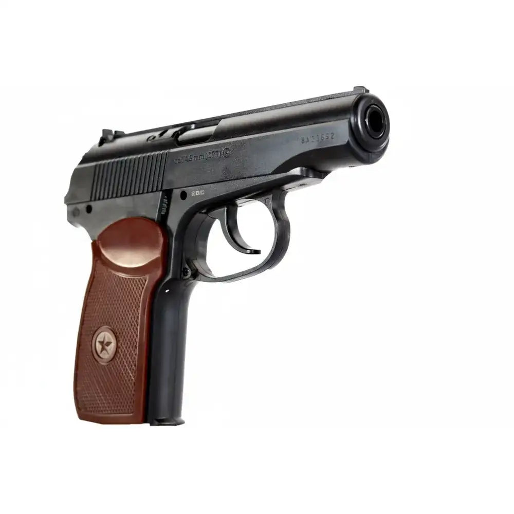 Borner - Makarov (PM-X) CO2 Drevet Luftpistol - 4.5mm BB - Game-On.no
