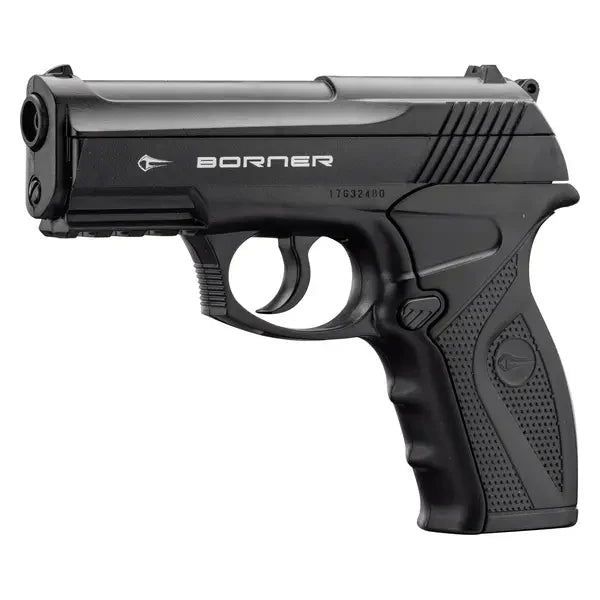 Borner C11 CO2 luftpistol 4.5mm BB, fra siden