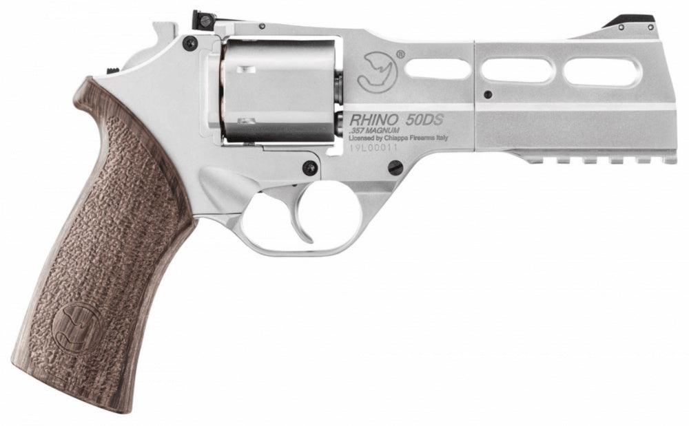 Chiappa - Rhino 50DS Luftpistol Co2 Drevet 4.5mm Revolver - Nikk - gameon.eu